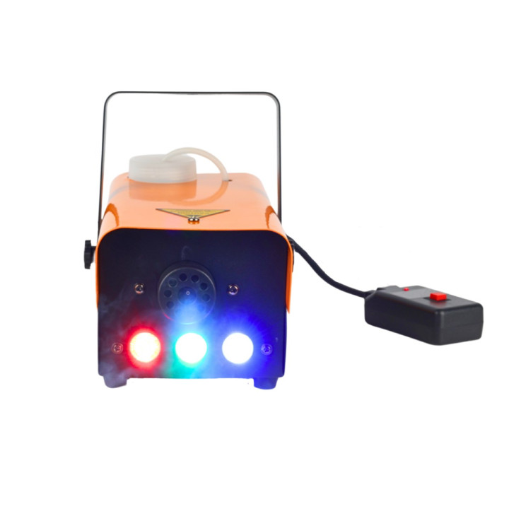 LIGHT4ME FOGIC 400W LED generator wytwornica dymu mgły RGB pilot