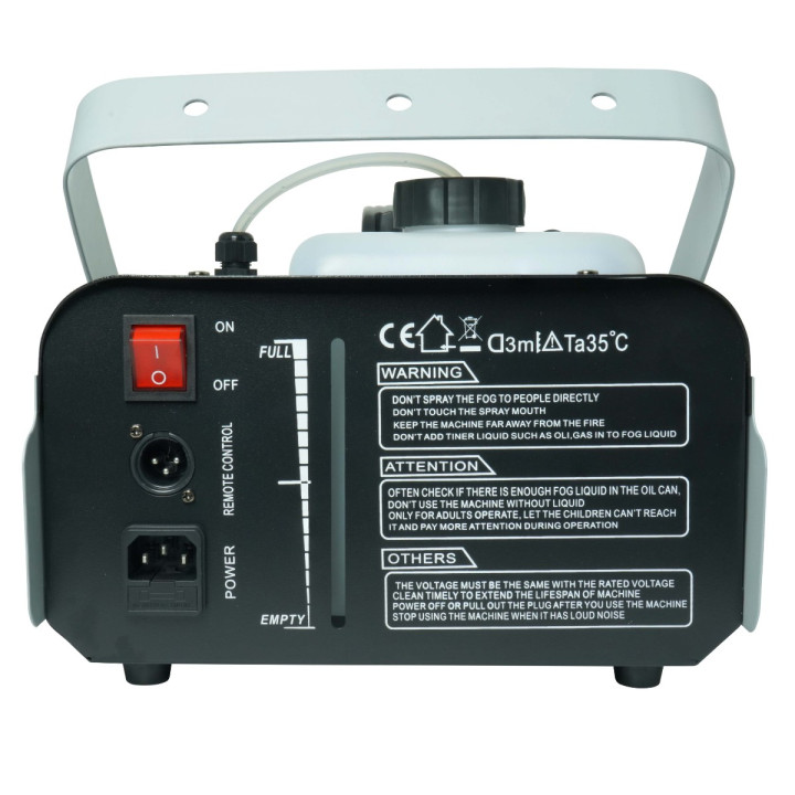 LIGHT4ME FM 1500 LED generator wytwornica dymu 6x1W RGB pilot