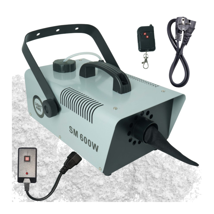 LIGHT4ME SM 600W generator wytwornica śniegu pilot kontroler