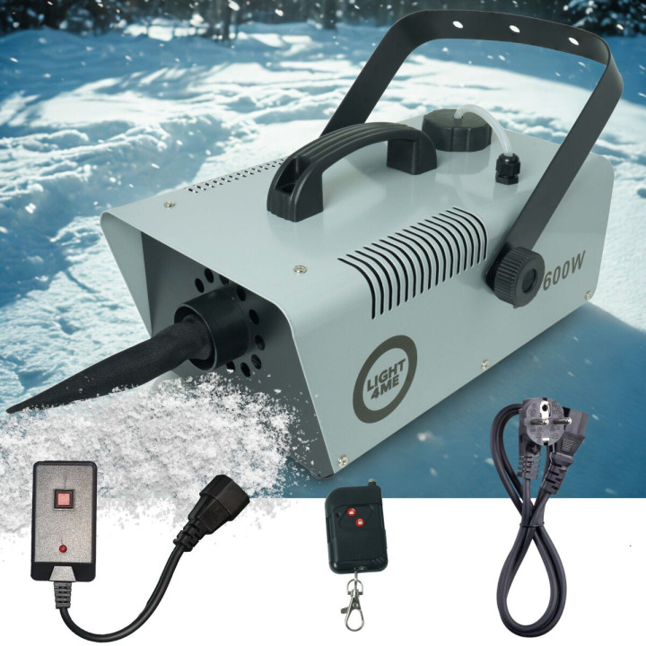 LIGHT4ME SM 600W generator wytwornica śniegu pilot kontroler