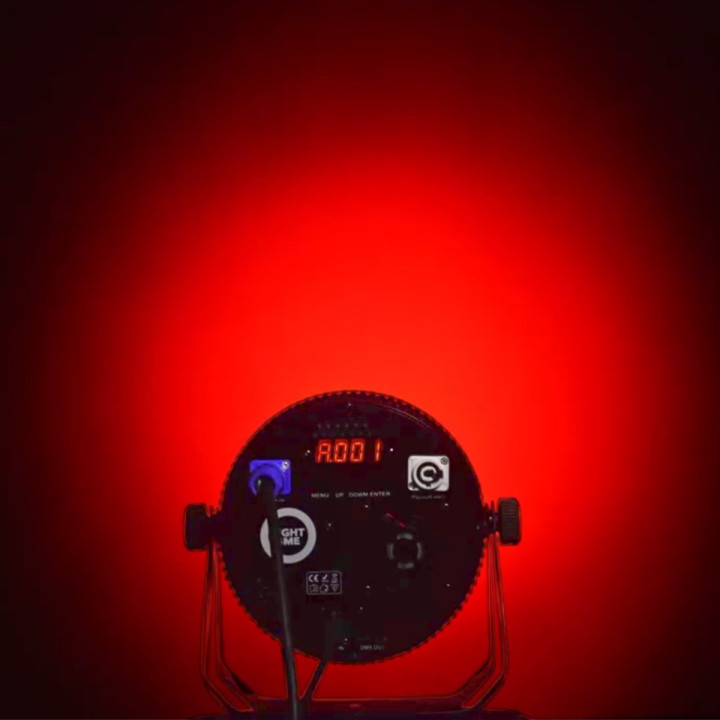 LIGHT4ME PARTY PAR 18x10W RGBW reflektor sceniczny LED DMX