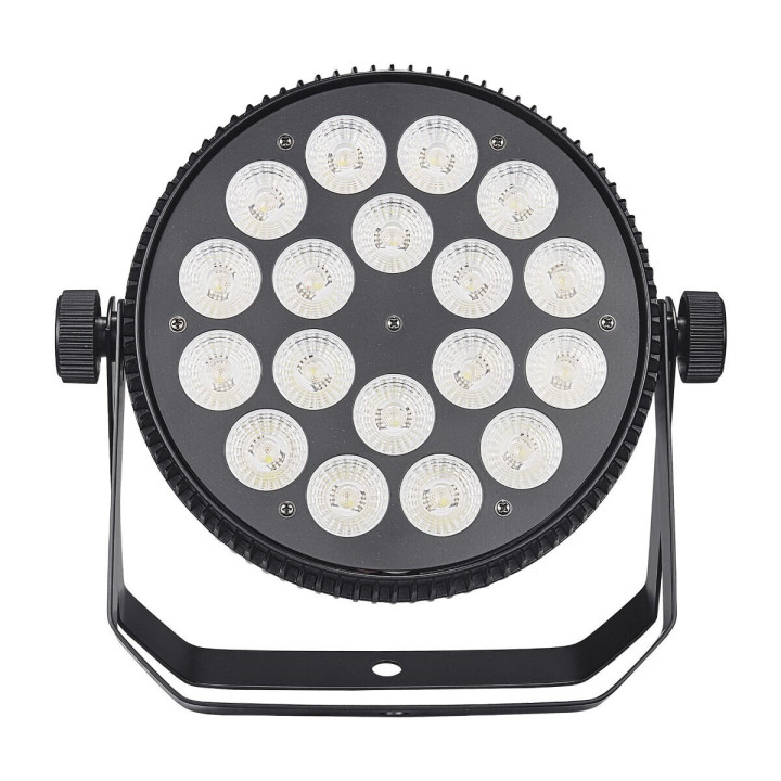 LIGHT4ME PARTY PAR 18x10W RGBW reflektor sceniczny LED DMX