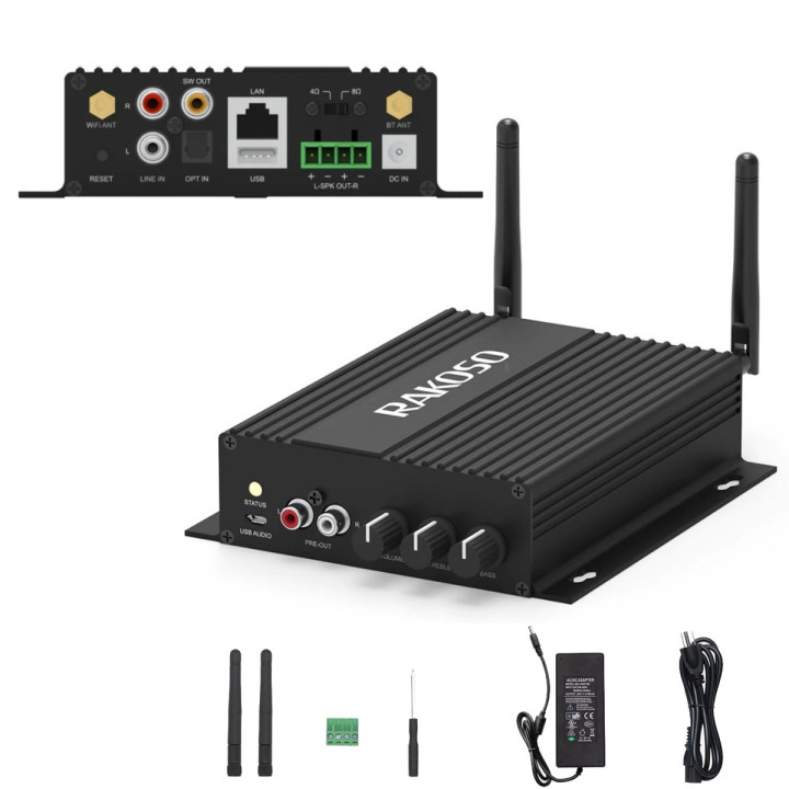 ARYLIC SA100 odtwarzacz sieciowy do zabudowy Wi-Fi bluetooth 100W