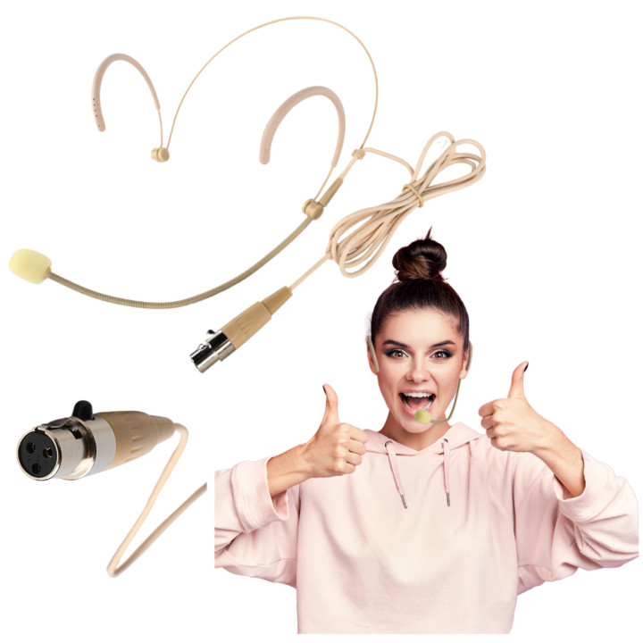 DNA LM-09B mikrofon nagłowny headset do bezprzewodowego