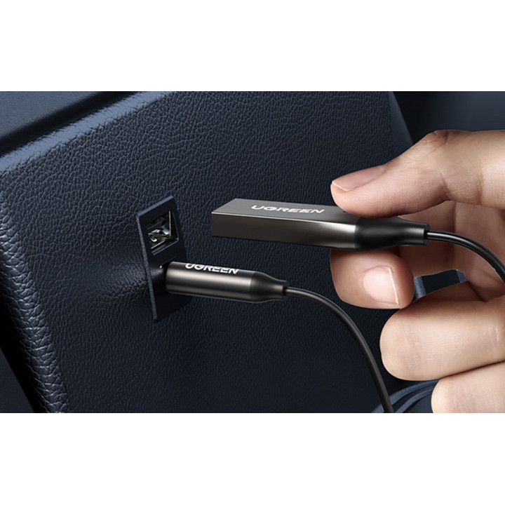 UGREEN 70601B Odbiornik samochodowy Bluetooth