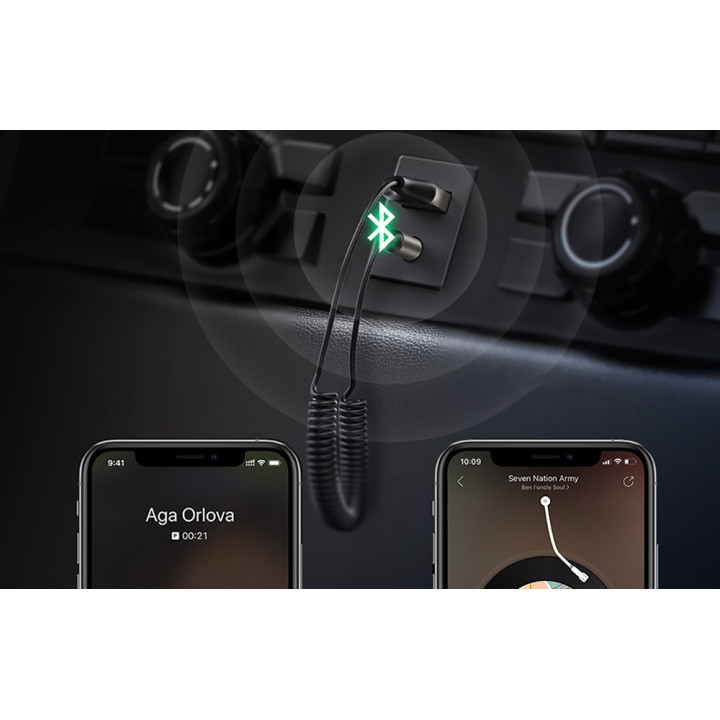 UGREEN 70601B Odbiornik samochodowy Bluetooth