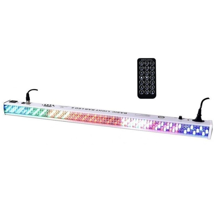 LIGHT4ME Basic Light Bar LED 8 RGB MK II listwa LED pilot biała