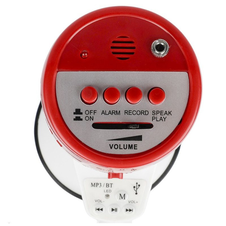 DNA MEGA1 megafon 30W wzmacniacz głosu syrena USB Bluetooth AUX micro