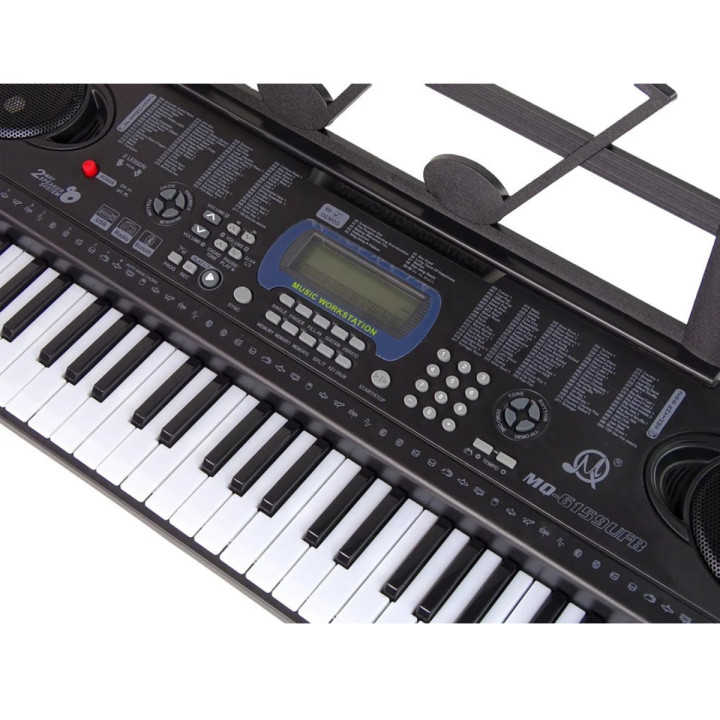 MQ 6159 UFB keyboard edukacyjny klawisze organy dla dzieci