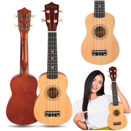 SUPRIMO UK21 NW ukulele sopranowe 21" naturalne drewno dla dzieci