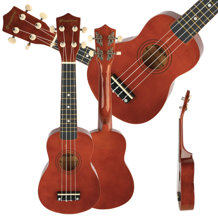 SUPRIMO UK21 DW ukulele sopranowe 21" ciemne drewno dla dzieci