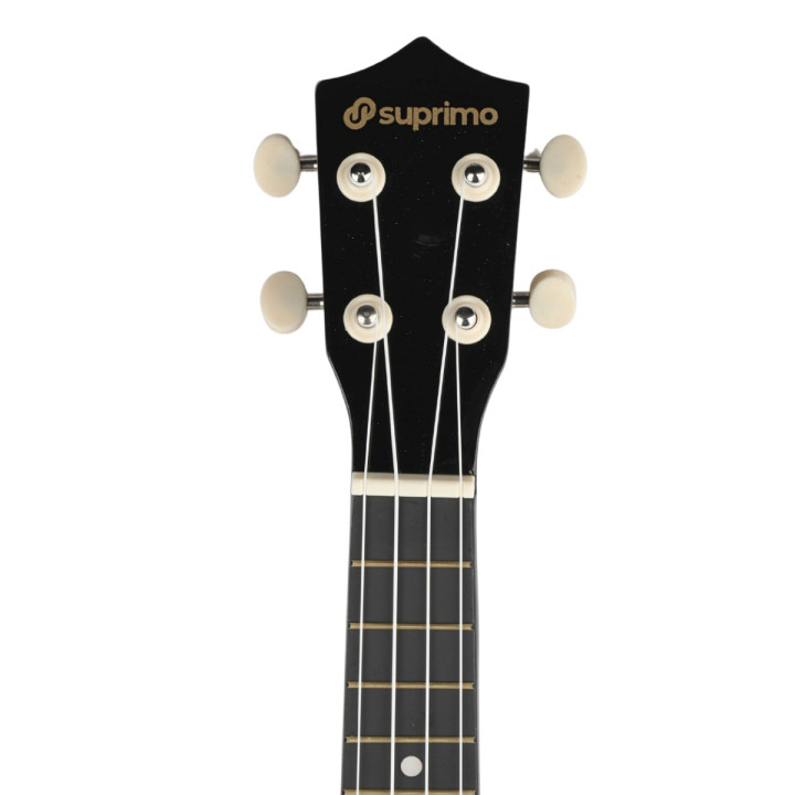 SUPRIMO UK21 BK ukulele sopranowe 21" czarne drewniane dla dzieci