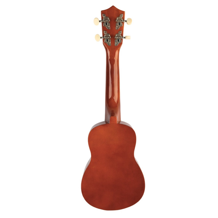 SUPRIMO ukulele sopranowe 21" naturalne drewno pokrowiec 3 kostki