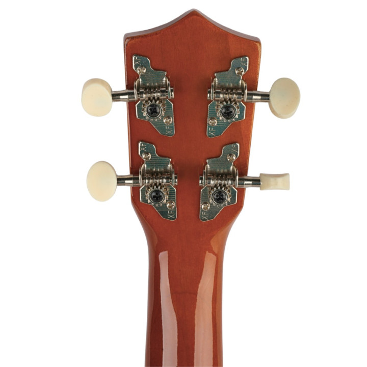 SUPRIMO ukulele sopranowe 21" ciemne drewno pokrowiec 3 kostki do gry