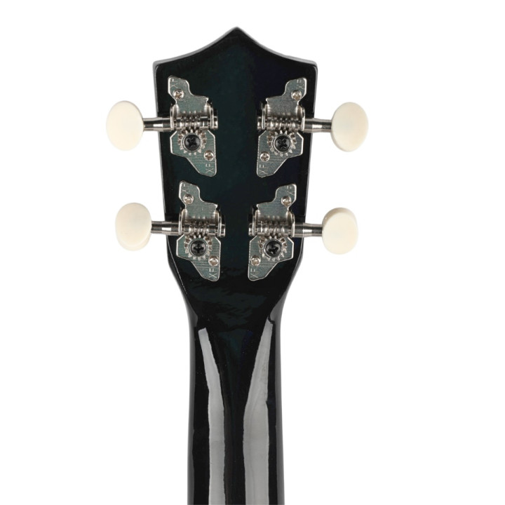 SUPRIMO ukulele sopranowe 21" czarne drewniane pokrowiec 3 kostki