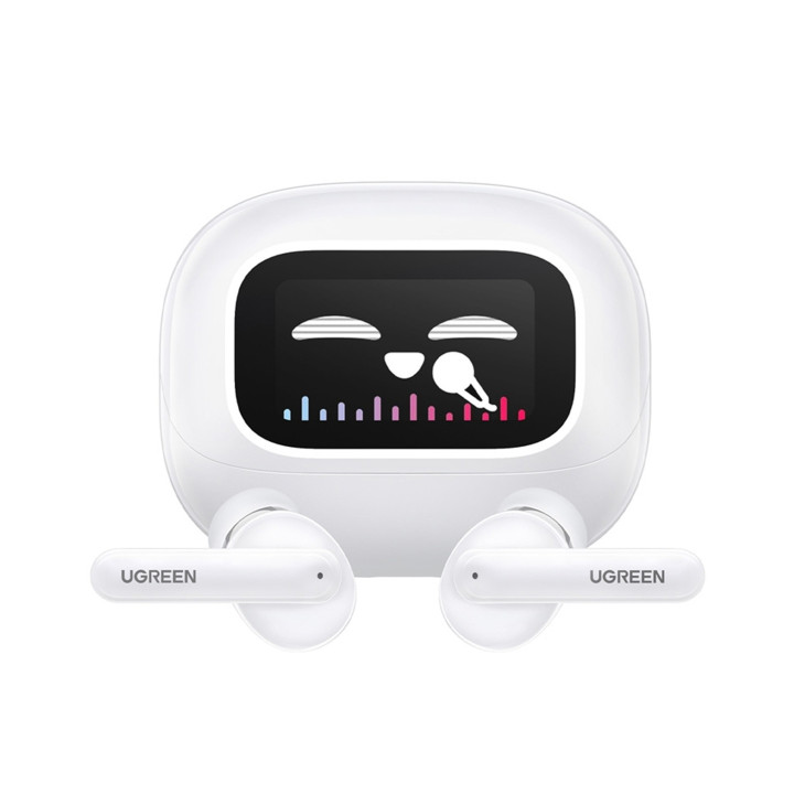 UGREEN 55137 Słuchawki dokanałowe EchoBuds HiTune T6 Magic białe