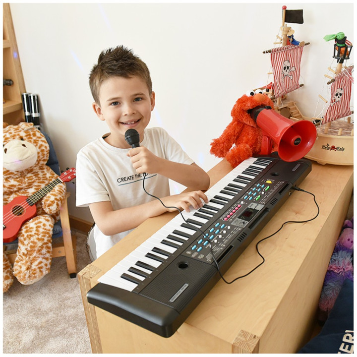 SUPRIMO 605 UFB KEYBOARD organy z mikrofonem dla dzieci