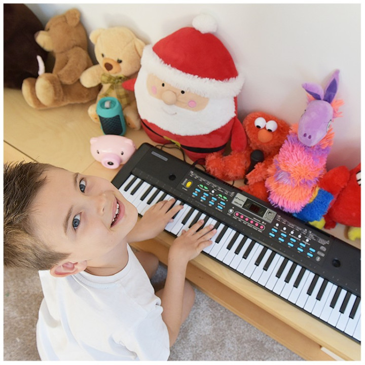 SUPRIMO 605 UFB KEYBOARD organy z mikrofonem dla dzieci