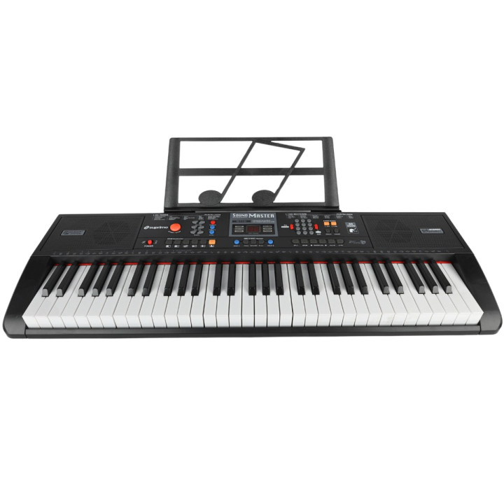 SUPRIMO 6116 keyboard edukacyjny dla dzieci pulpit do nut mikrofon