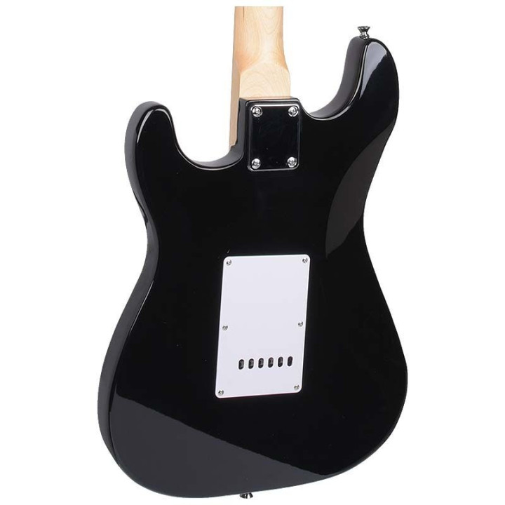 NN EG SET BK zestaw gitarowy gitara elektryczna stratocaster