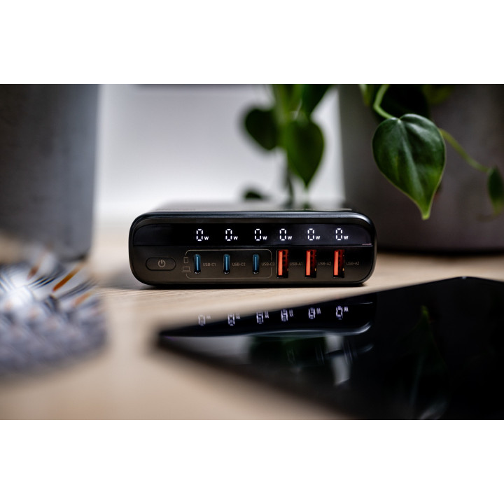 NEWELL Ładowarka sieciowa z zestawem adapterów GaN Tech T-power 140 W
