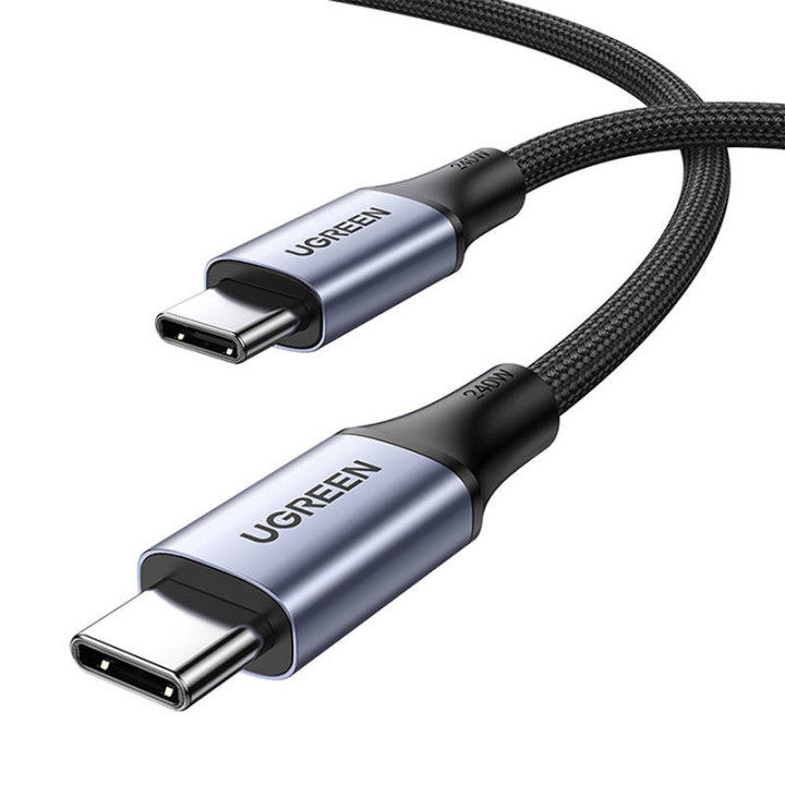 UGREEN 90440 kabel USB-C do USB-C 240W 2m czarny