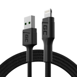 GREEN CELL KABGC21 kabel USB-A - Lightning 120cm szybkie ładowanie