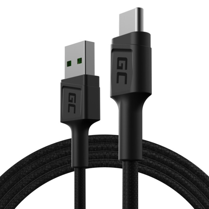 GREEN CELL KABGC22 kabel USB-A - USB-C 120cm QC 3.0