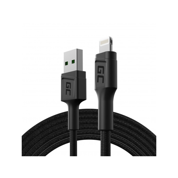 GREEN CELL KABGC18 kabel USB-A - Lightning 200cm dla iPhone