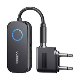 Odbiornik nadajnik Bluetooth 5.3 jack 3.5mm, 300mAh adapter samolotowy