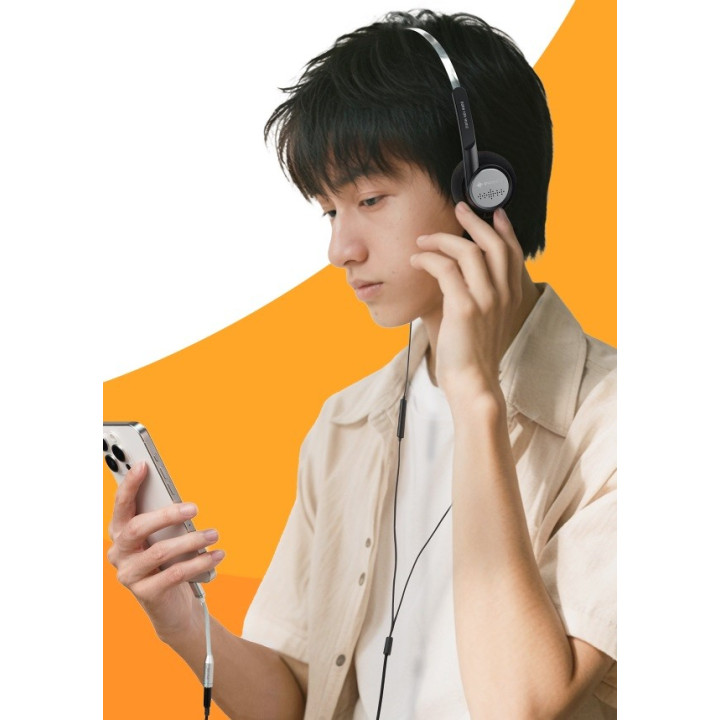 FIIO SNOWSKY WIND Słuchawki nauszne retro różowe