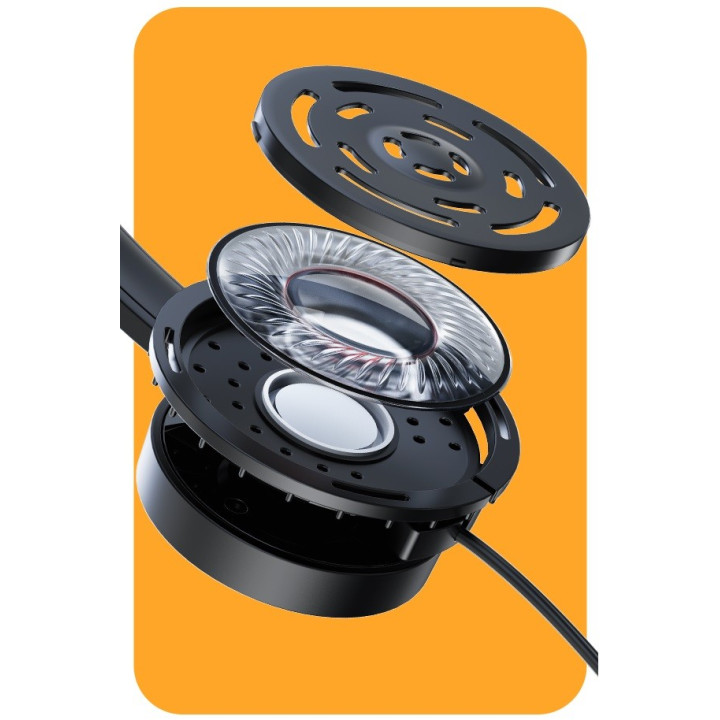 FIIO SNOWSKY WIND Słuchawki nauszne retro czarne