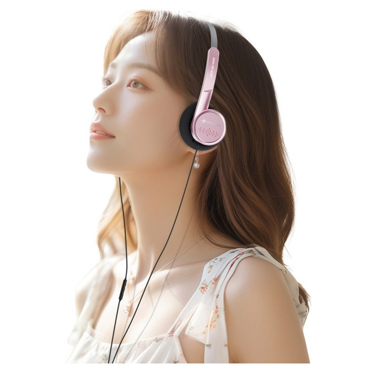 FIIO SNOWSKY WIND Słuchawki nauszne retro czarne