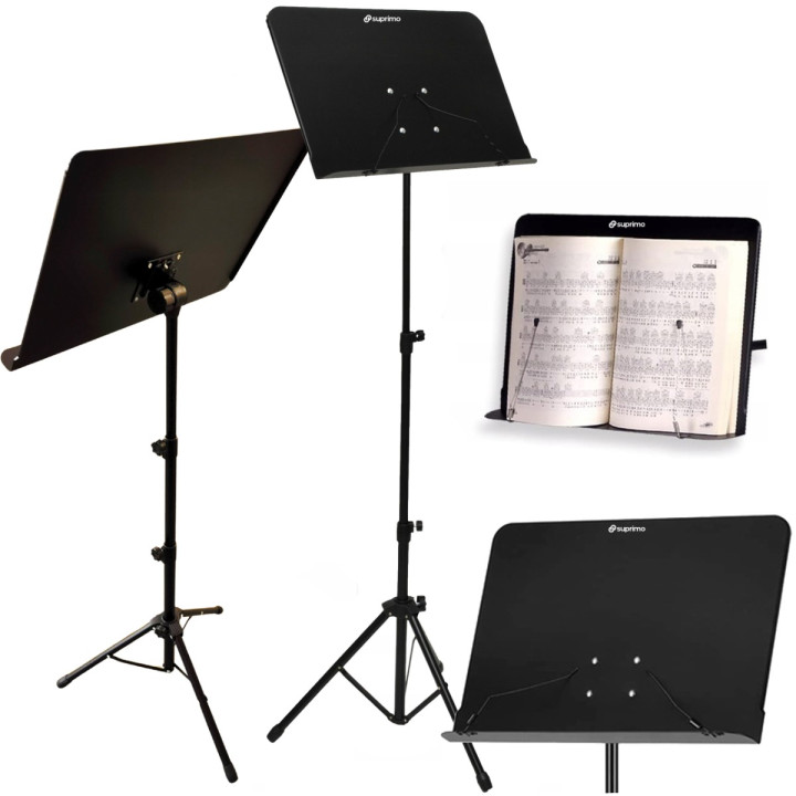 SUPRIMO D3 statyw stojak pulpit do nut regulowany 82-146 cm do 10 kg