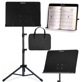 Statyw stojak pulpit do nut regulowany 82-146 cm 10 kg + pokrowiec