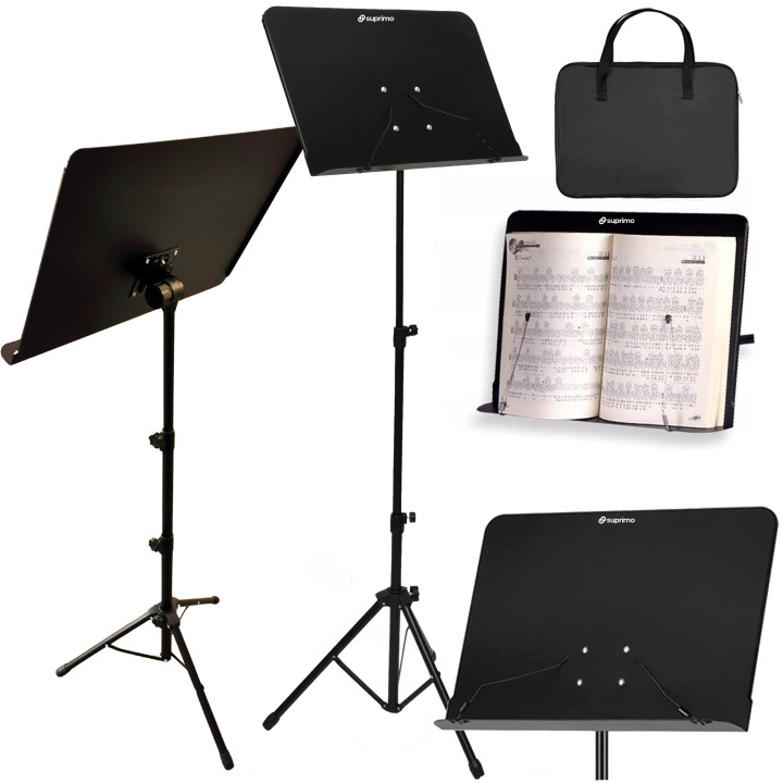 Statyw stojak pulpit do nut regulowany 82-146 cm 10 kg + pokrowiec