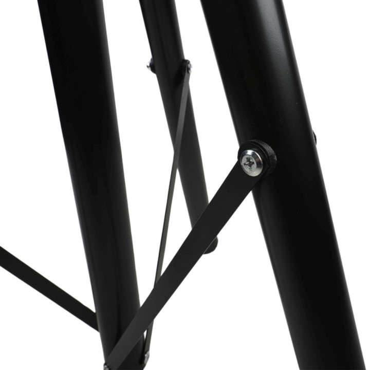 Stojak tripod statyw kolumnowy żelazny czarny podstawa kolumnowa 60kg