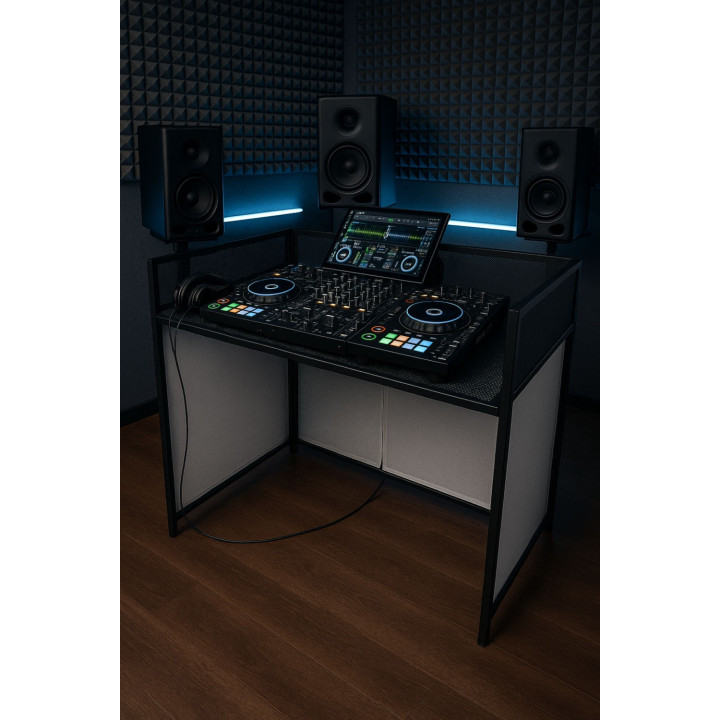 MOZOS EPDJ-100 Duży ekran parawan ze stołem dla dj