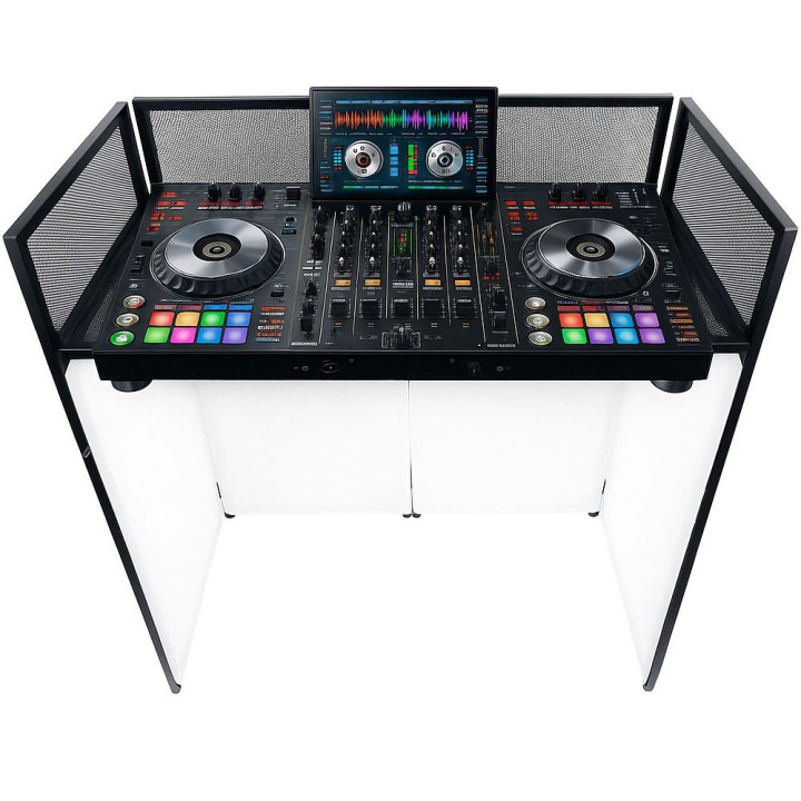 MOZOS EPDJ-100 Duży ekran parawan ze stołem dla dj
