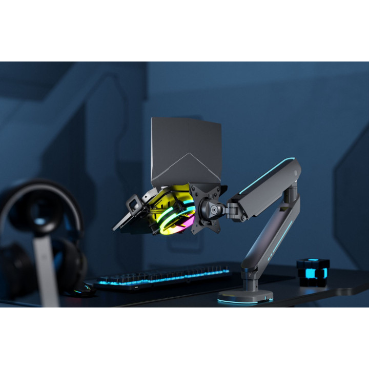 MOZOS LP-RGB Podstawka pod laptop do uchwytów biurkowych