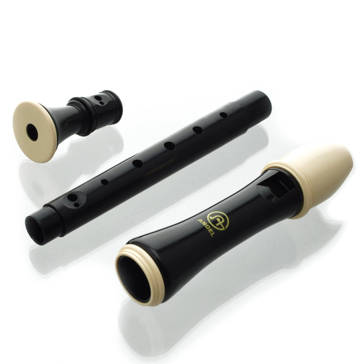 ANGEL ASRG-210 Flet prosty sopranowy czarny