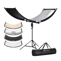 K&F U-Shape 4w1 Blenda fotograficzna 180x60 cm