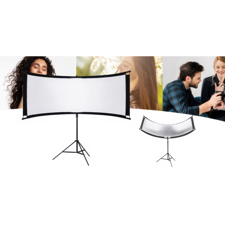 K&F U-Shape 4w1 Blenda fotograficzna 180x60 cm