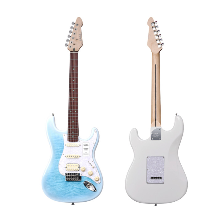 SAGA Dazzles Gitara elektryczna Cosmic Ocean