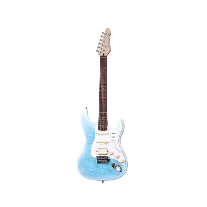 SAGA Dazzles Gitara elektryczna Cosmic Ocean