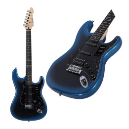 SAGA Dazzles Gitara elektryczna Dark Night Blue