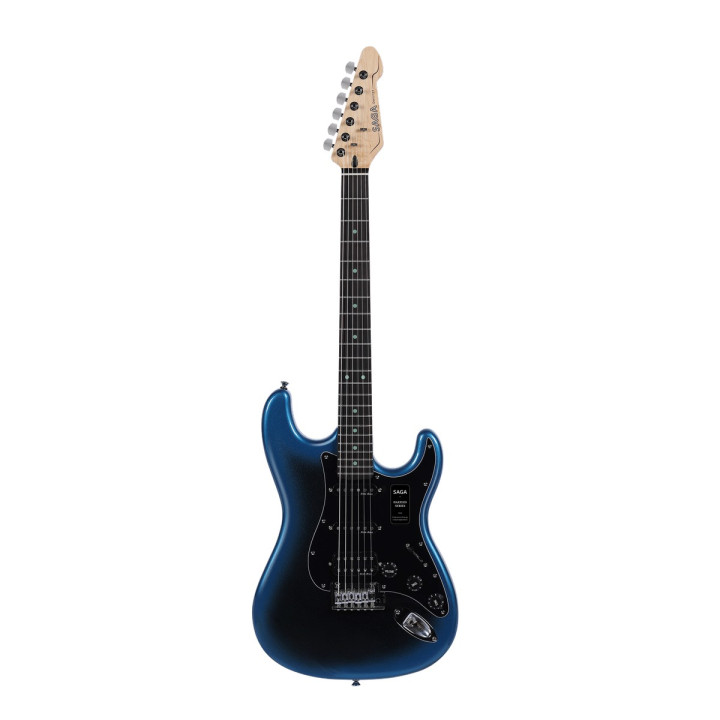 SAGA Dazzles Gitara elektryczna Dark Night Blue