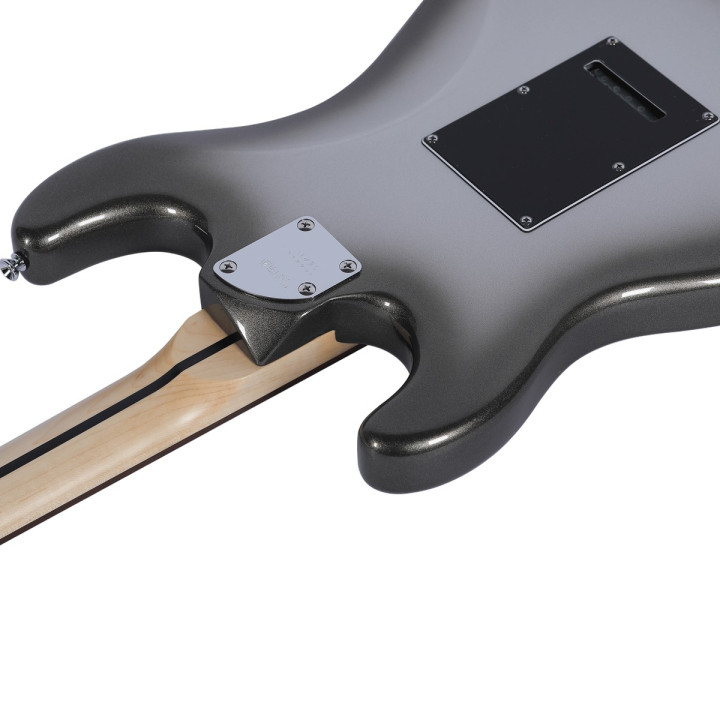 SAGA Dazzles Gitara elektryczna Mercury Gray