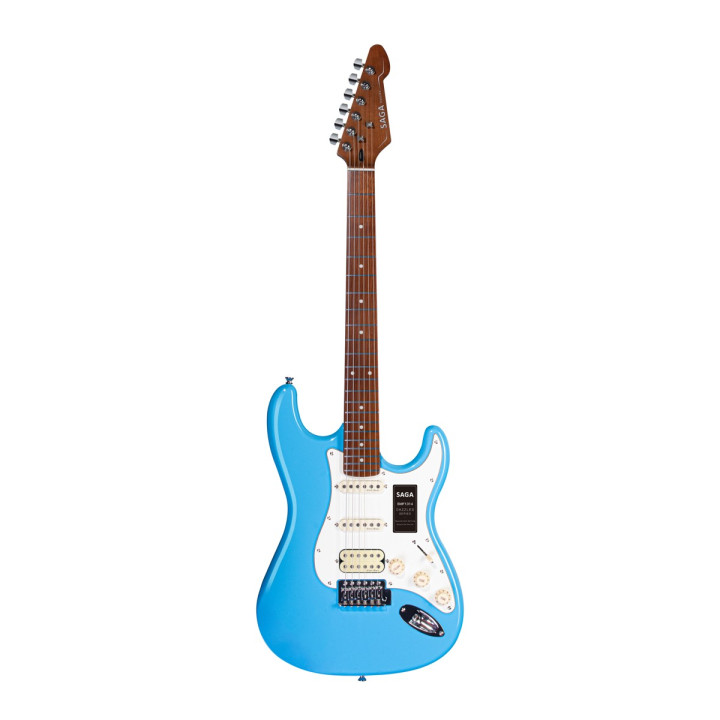 SAGA SMF1314H BL Gitara elektryczna niebieska