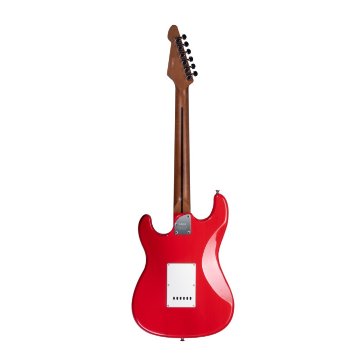 SAGA SMF1314H RD Gitara elektryczna czerwona